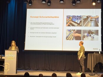 Thermoplan am SUVA-Zertifizierungsanlass