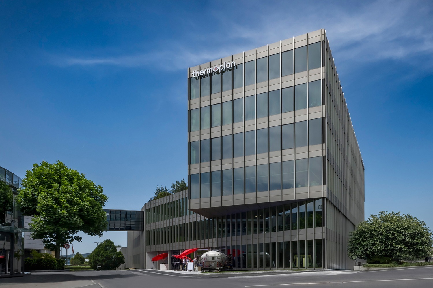 Firmengebäude Thermoplan in Weggis Schweiz
