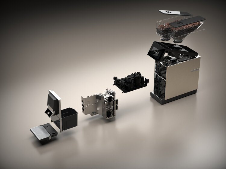 Thermoplan Black&White4 compact Modular System