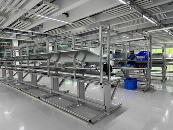 Unsere erste Produktion im Neubau unique wird aufgebaut!