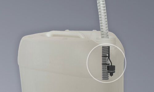 Waste water level monitoring of fully automatic coffee machines