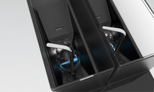 Bean detection of a coffee machine