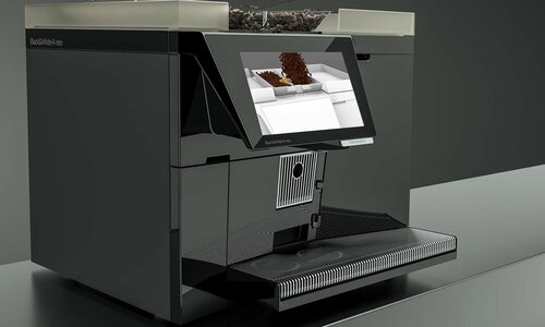 Safety message monitoring fully automatic coffee machine