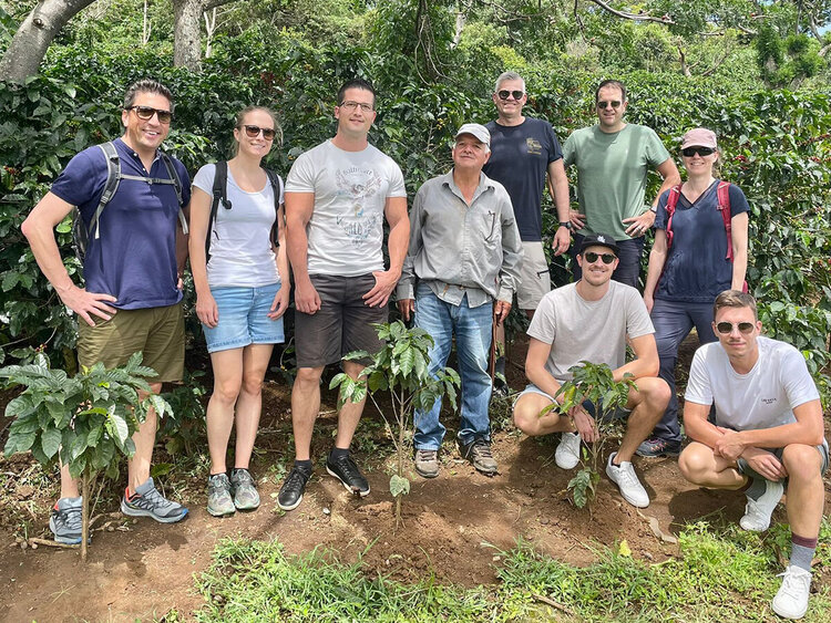 Kaffeekompetenz in Costa Rica