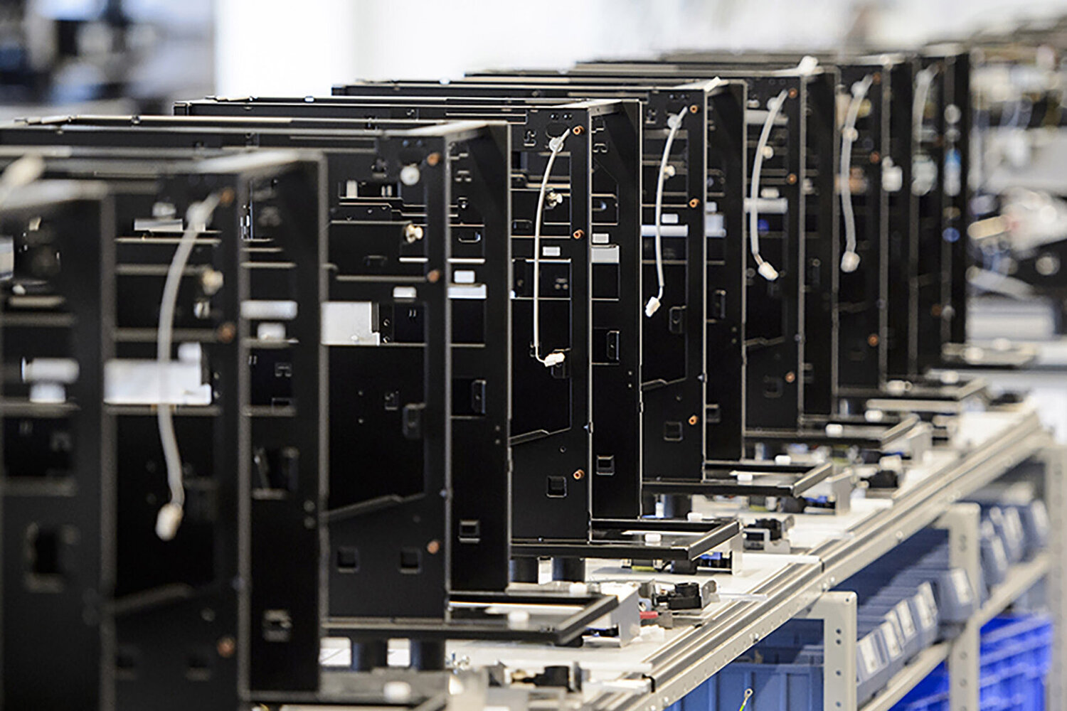 Kaffeemaschinen Chassis in Produktion