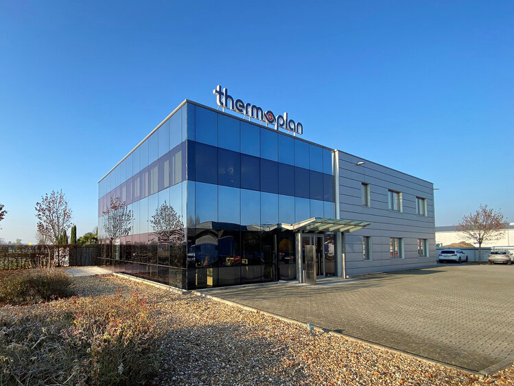 Firmengebäude Thermoplan in Hockenheim Deutschland